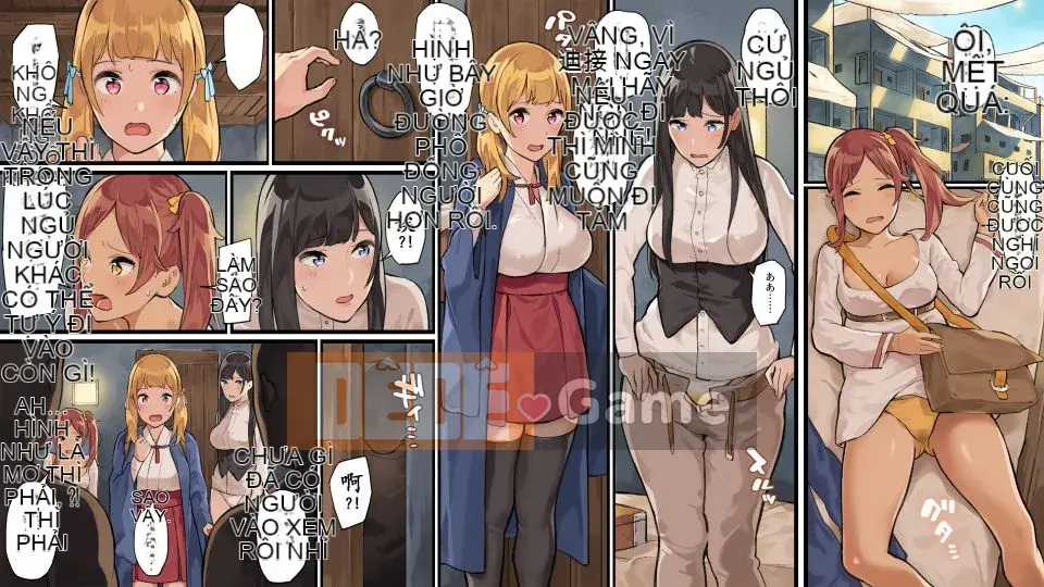 [Shirotenya] Khi các nhà thám hiểm nữ dừng chân tại một ốc đảo giữa sa mạc... 2