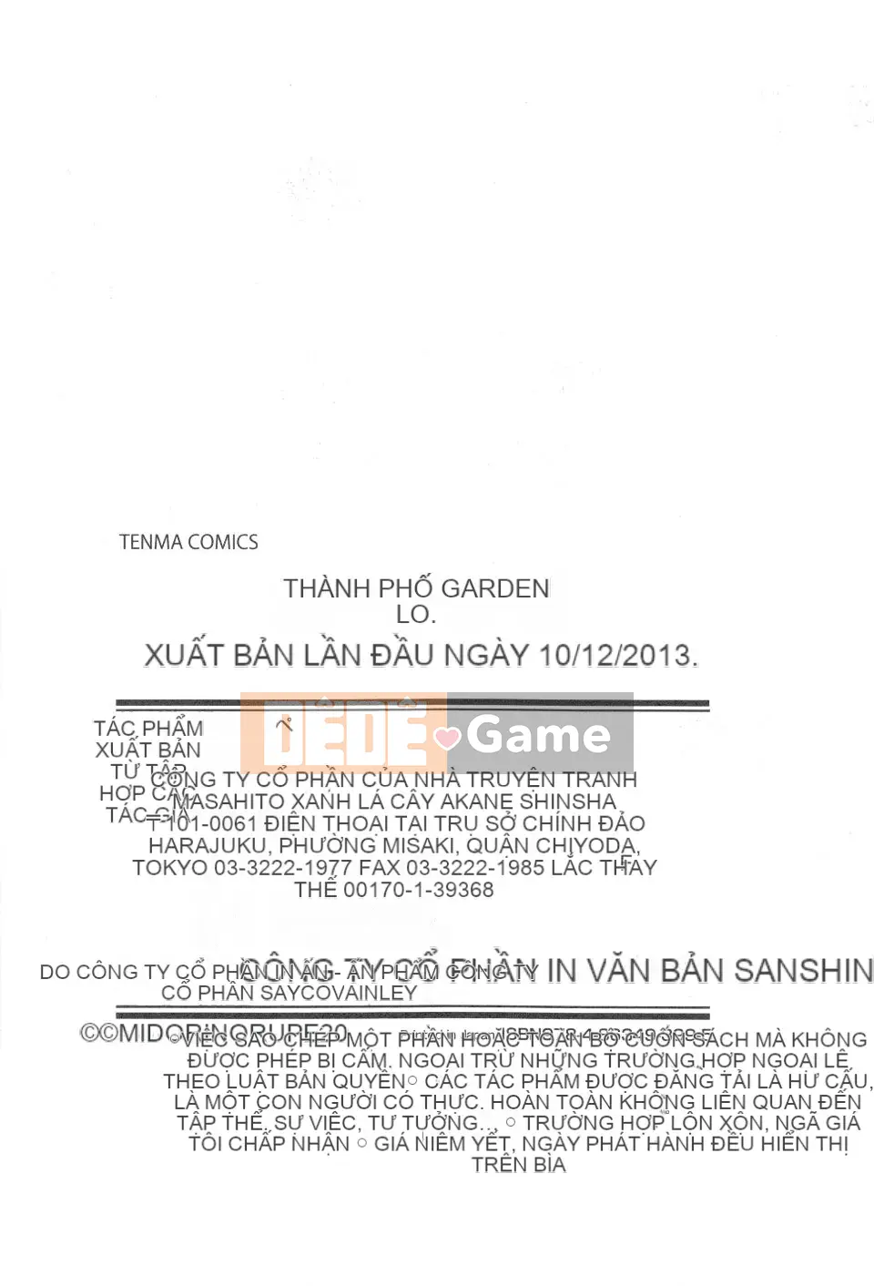 [Kính lúp xanh] Vườn 2