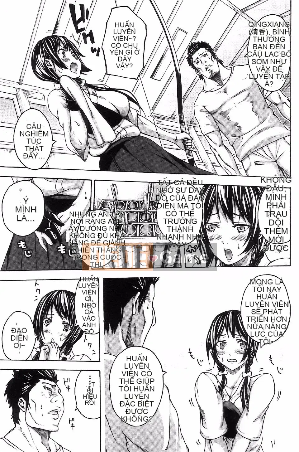 [Anh hề] Những cô gái trong câu lạc bộ và giọt mồ hôi ngọt ngào