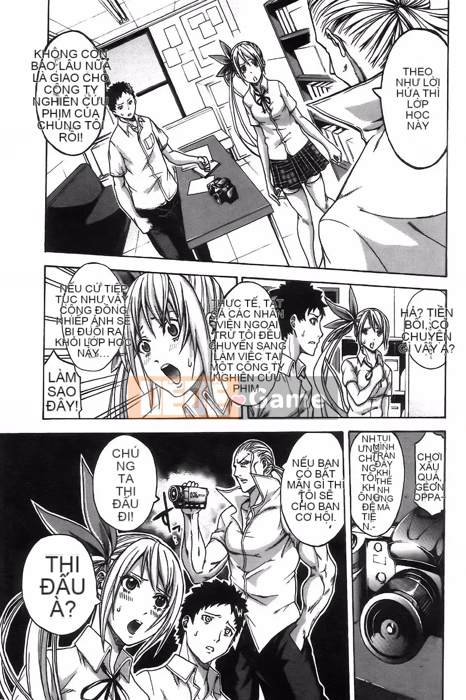 [Anh hề] Những cô gái trong câu lạc bộ và giọt mồ hôi ngọt ngào