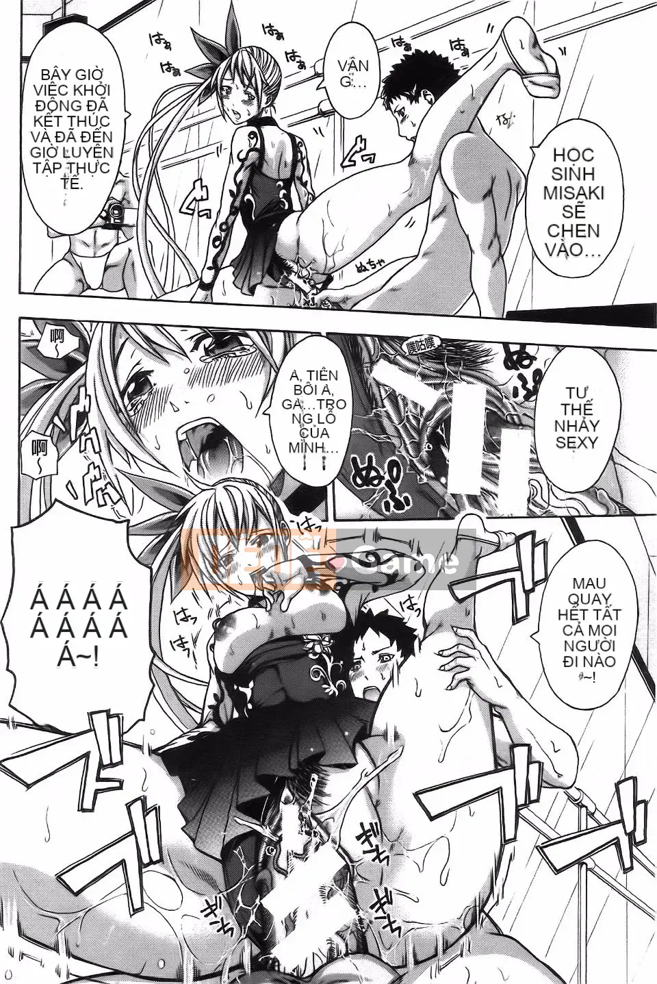 [Anh hề] Những cô gái trong câu lạc bộ và giọt mồ hôi ngọt ngào