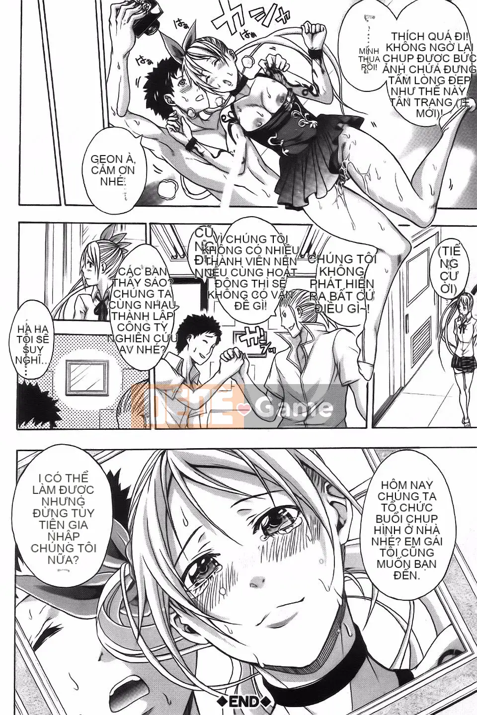 [Anh hề] Những cô gái trong câu lạc bộ và giọt mồ hôi ngọt ngào