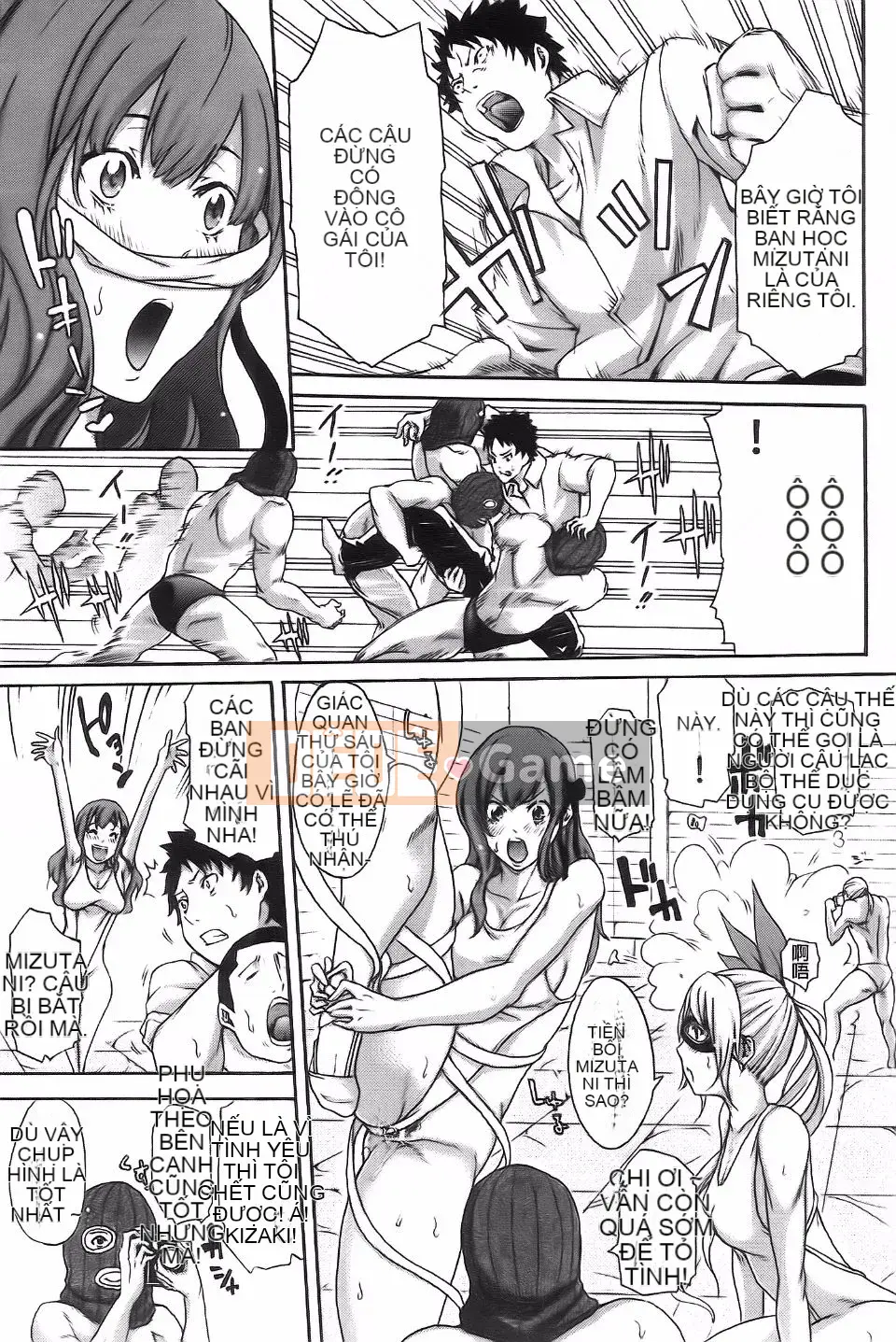 [Anh hề] Những cô gái trong câu lạc bộ và giọt mồ hôi ngọt ngào