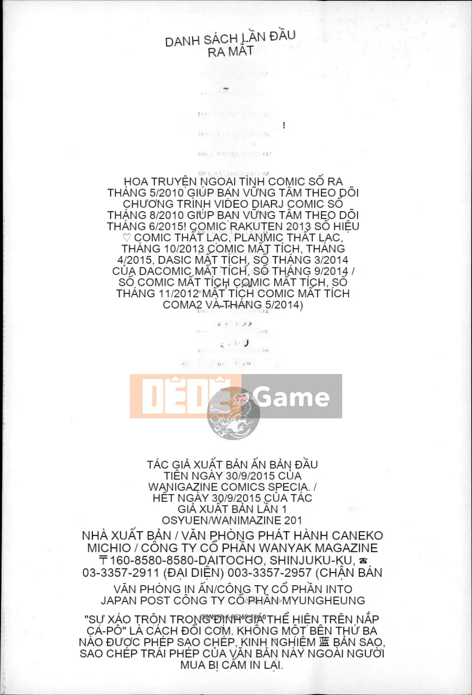 [Cái chết] Ngày nguy hiểm của mối tình đầu