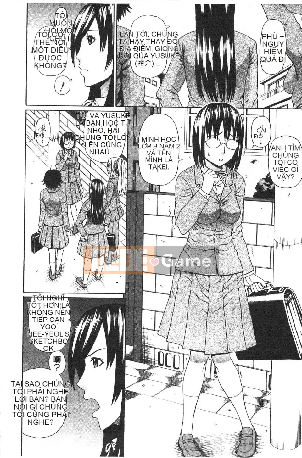 [Jakouin Saburo] Các nữ sinh nghe thấy giọng nói của tôi quá khiêu dâm!