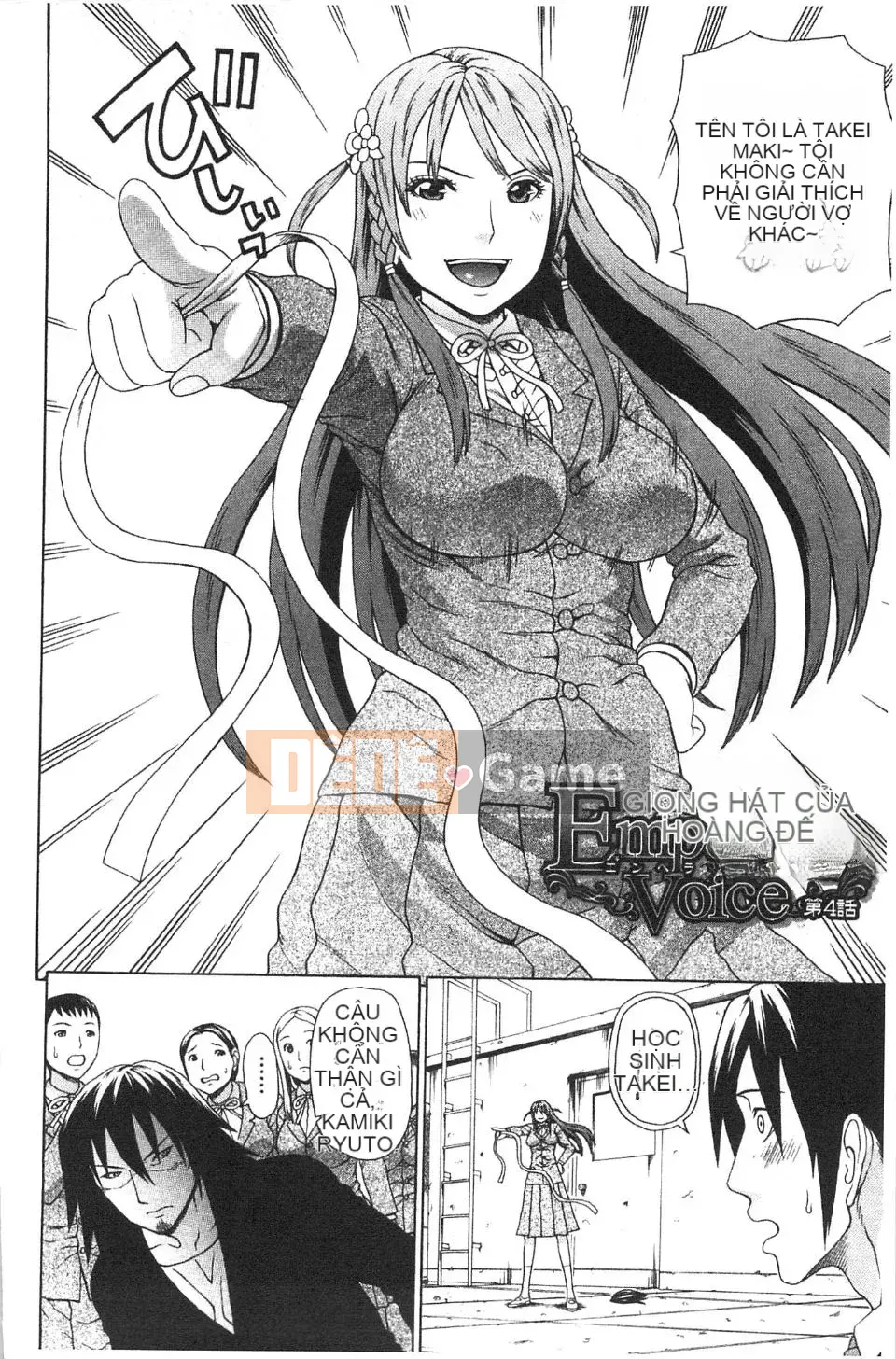 [Jakouin Saburo] Các nữ sinh nghe thấy giọng nói của tôi quá khiêu dâm!