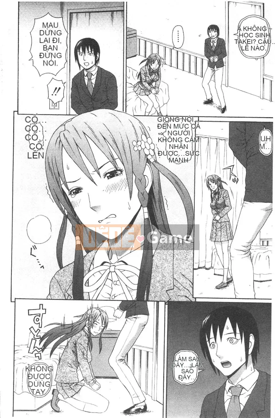 [Jakouin Saburo] Các nữ sinh nghe thấy giọng nói của tôi quá khiêu dâm!