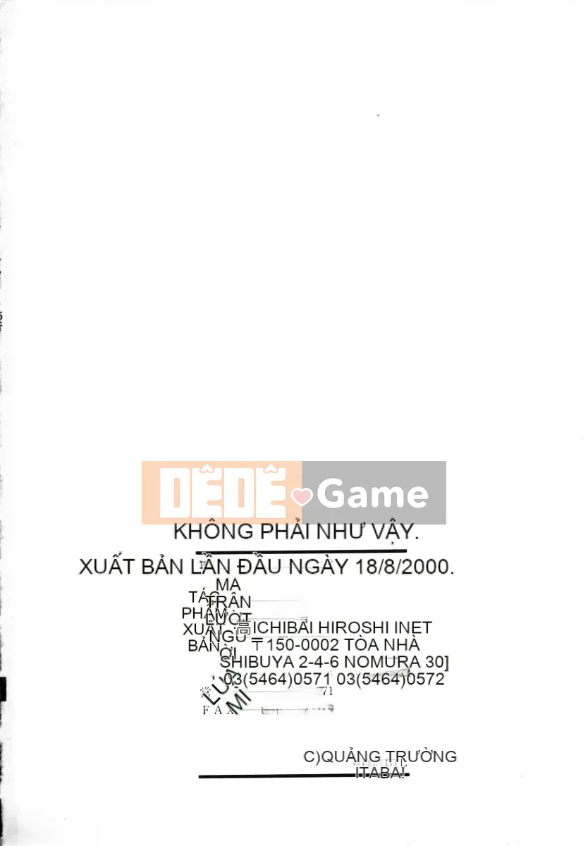 [Hiroshi Itaba] Điều đó không đúng