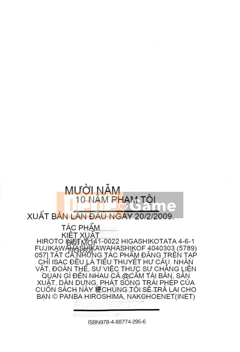 [Hiroshi Itaba] 10 năm vi phạm