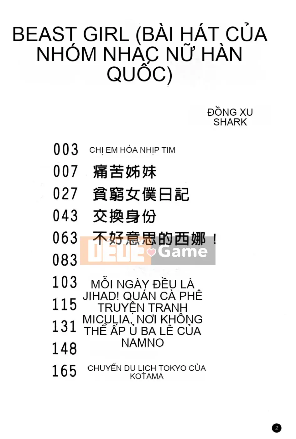 [Sameda Koban] CÔ GÁI ĐẸP