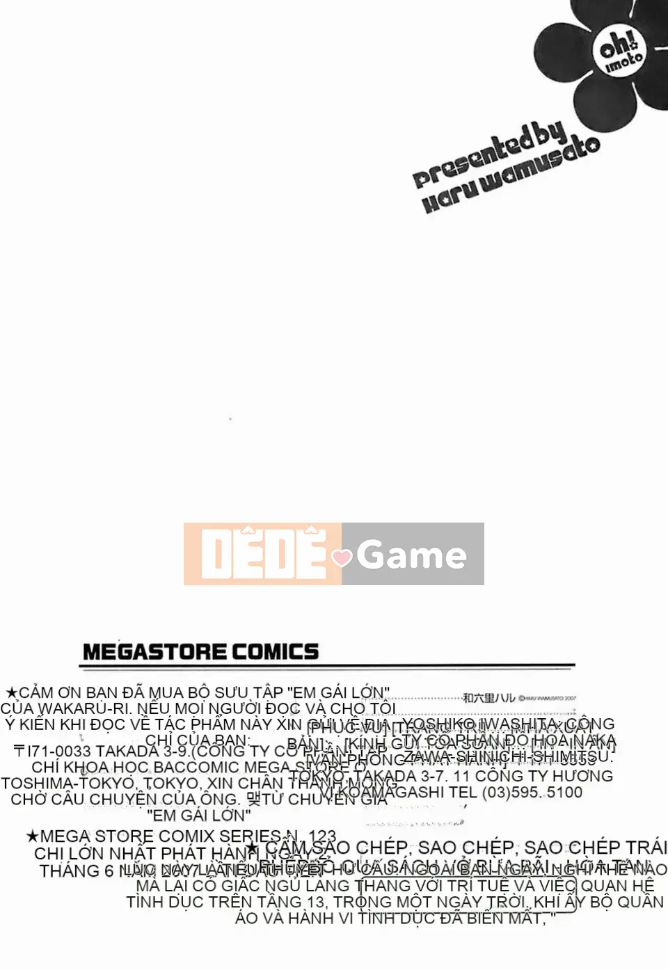 [和六里ハル] Chị ơi~ ôi!