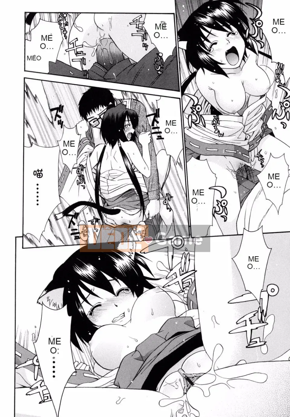 [Rin Hinata] Tất cả các vu nữ bên cạnh đang cười