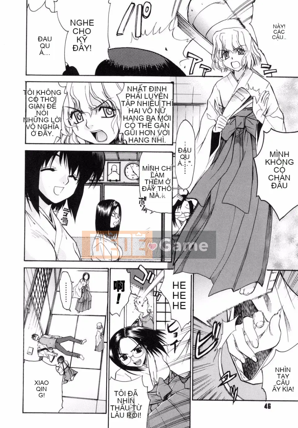 [Rin Hinata] Tất cả các vu nữ bên cạnh đang cười