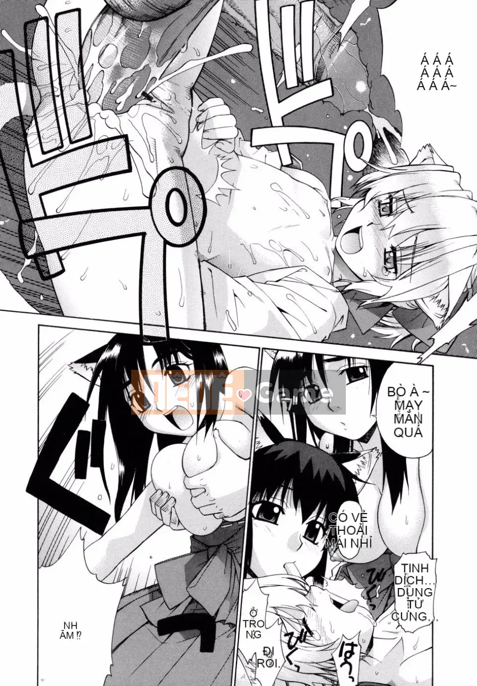 [Rin Hinata] Tất cả các vu nữ bên cạnh đang cười