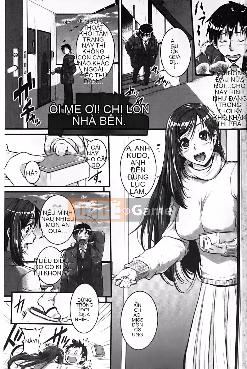 [Tonnosuke] Yêu Chị Hàng Xóm Bồn Tiểu