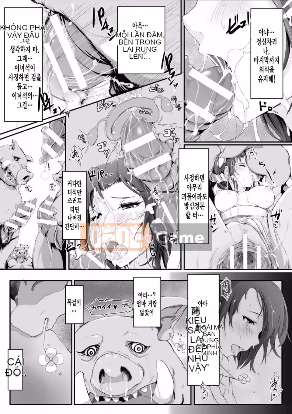 Kegareta Seishi de Shikyuu ga Panpan!