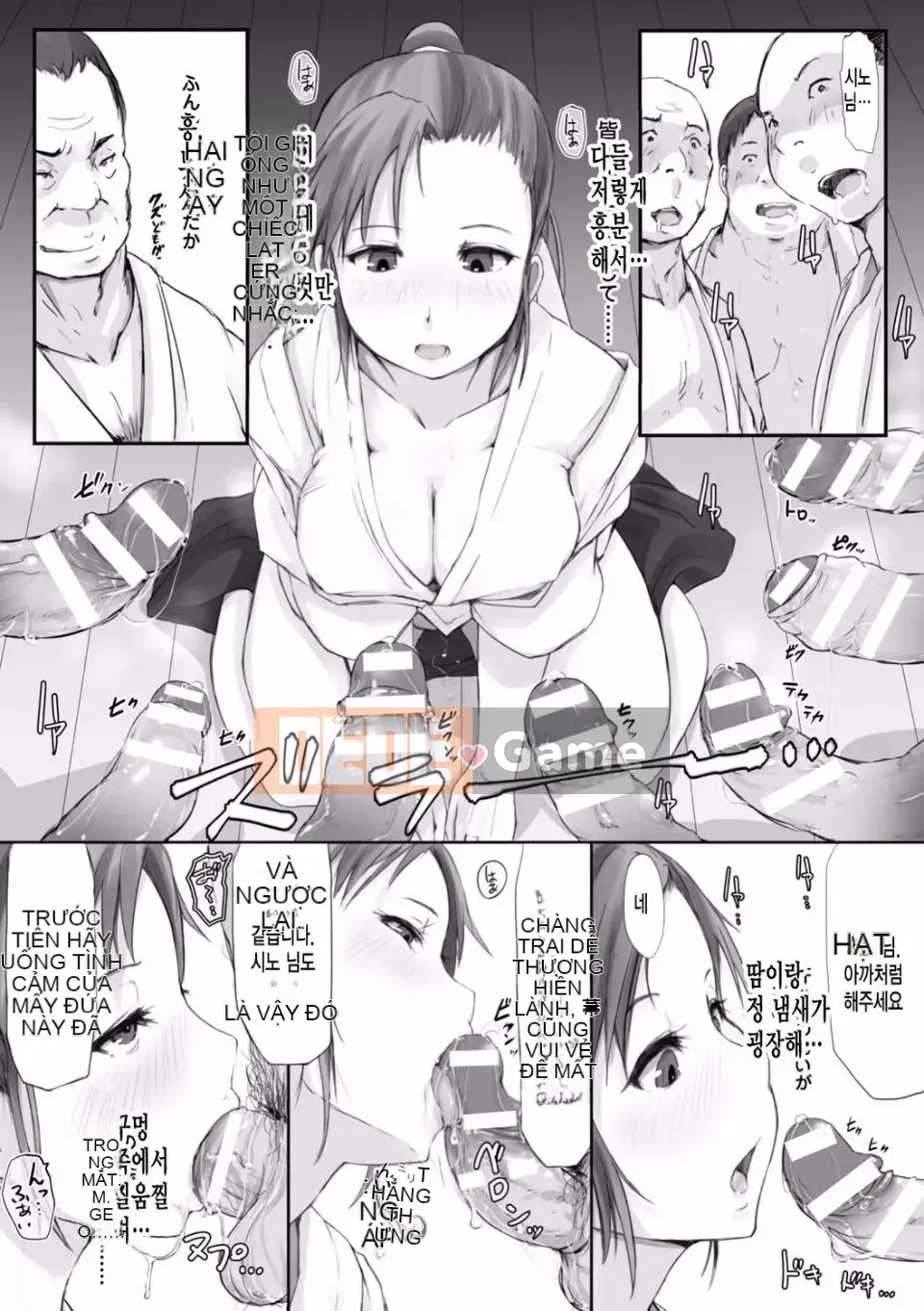 Kegareta Seishi de Shikyuu ga Panpan!