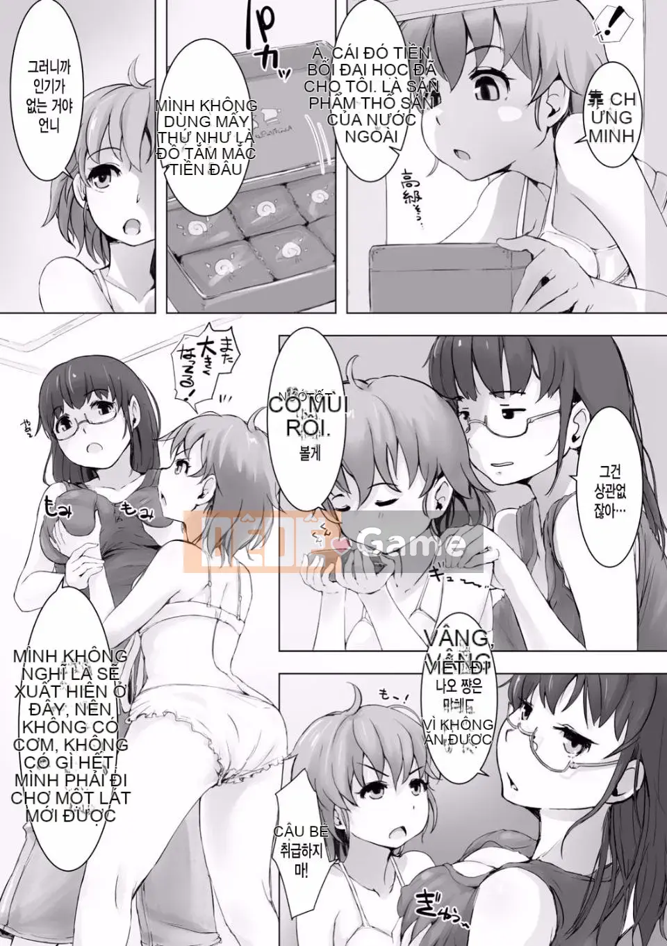 Kegareta Seishi de Shikyuu ga Panpan!