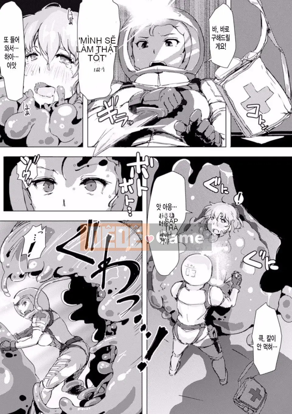 Kegareta Seishi de Shikyuu ga Panpan!