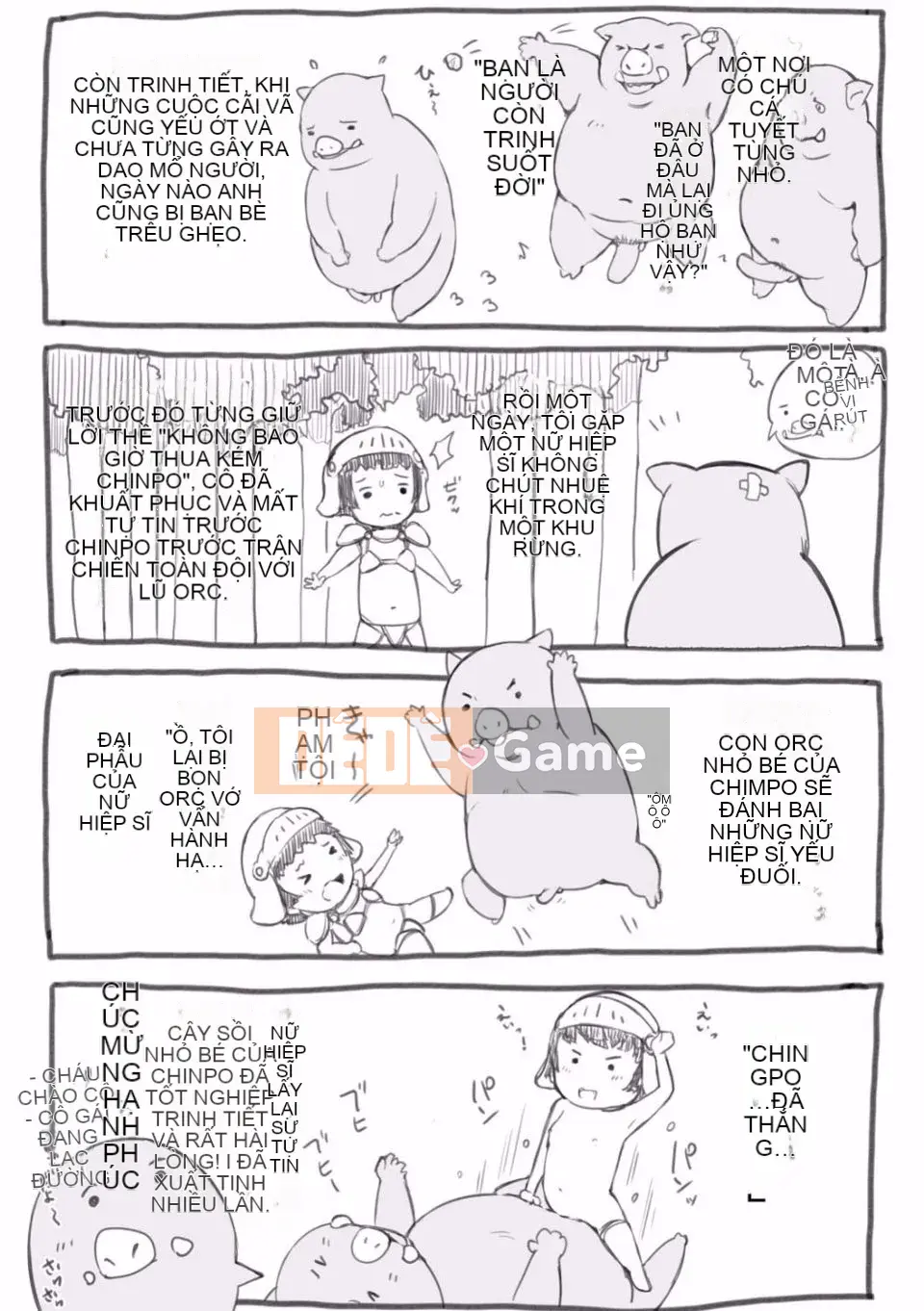 Kegareta Seishi de Shikyuu ga Panpan!