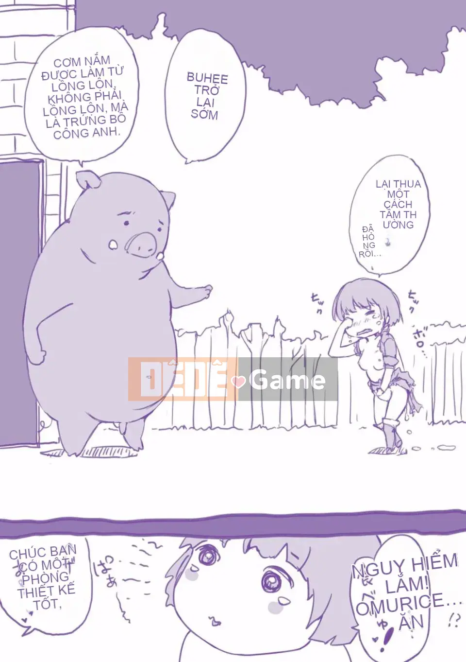 Kegareta Seishi de Shikyuu ga Panpan!