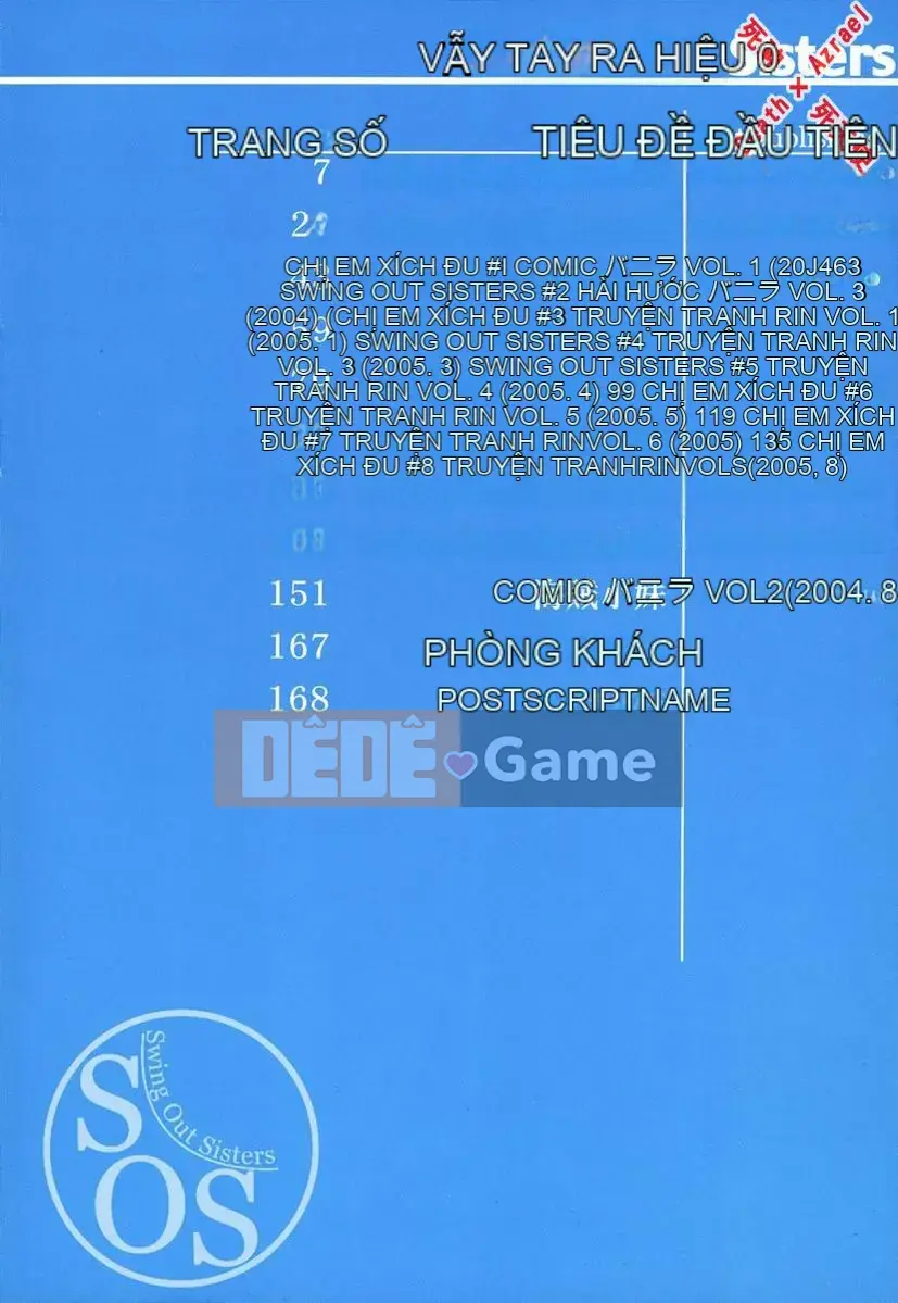 [Higashi Untaro] Swing Out Sisters