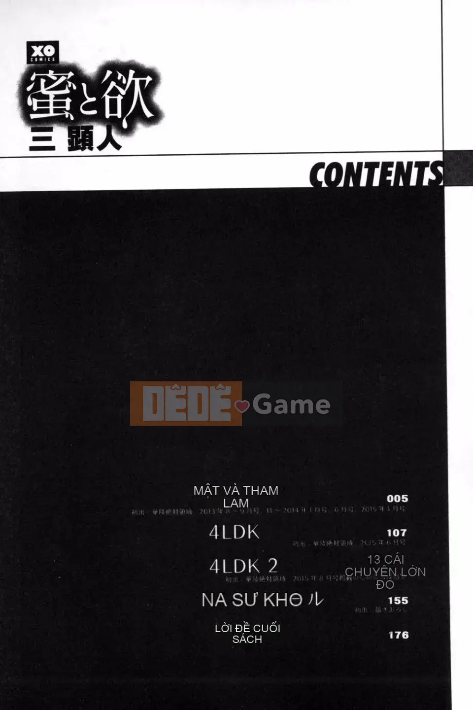 [Sankenjin] Mật ong và lòng tham