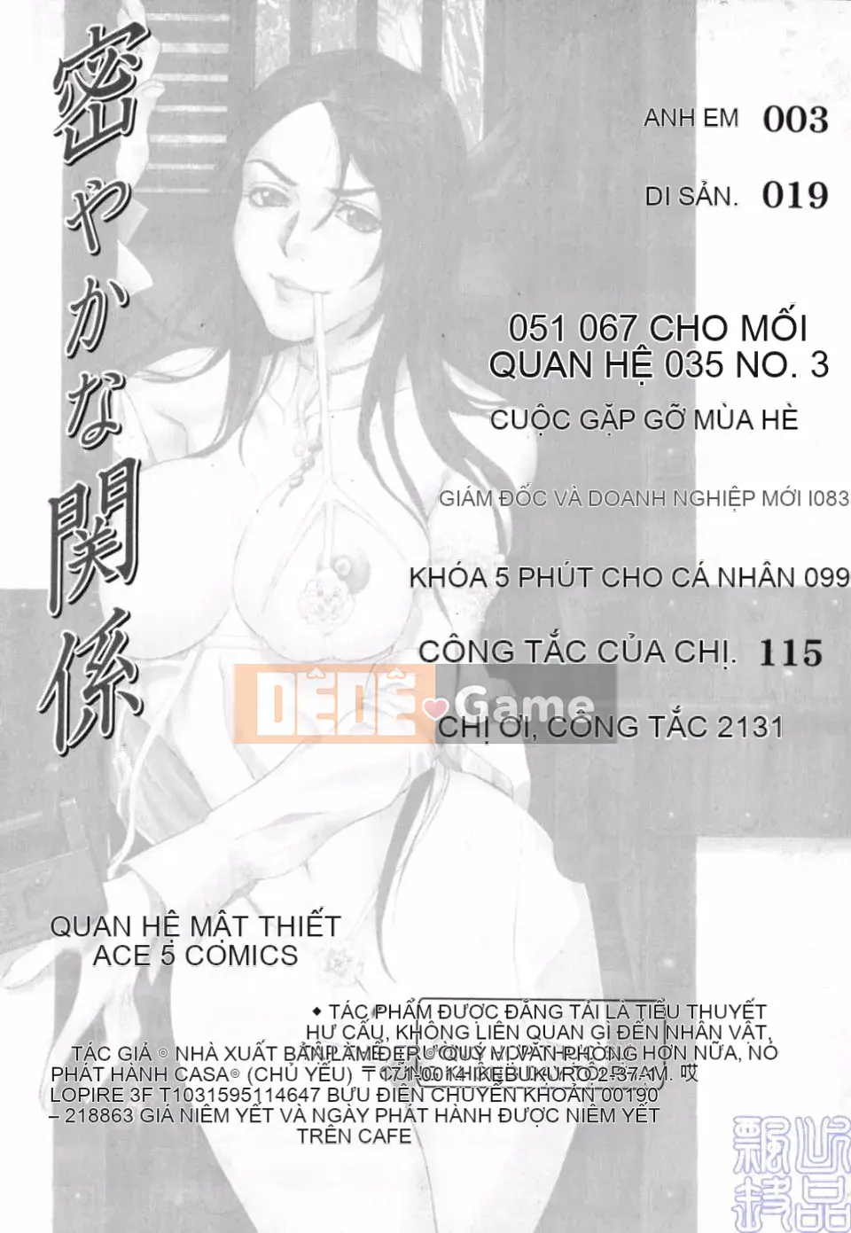 [Tóc Đẹp] Bí Quyết Quan Hệ