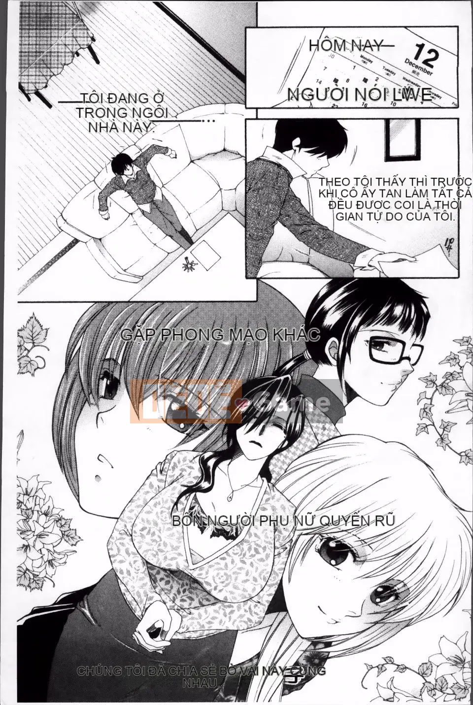 [Tsukasa Yasuhara] Sự cố mà tôi bị chia sẻ bởi bốn chị gái