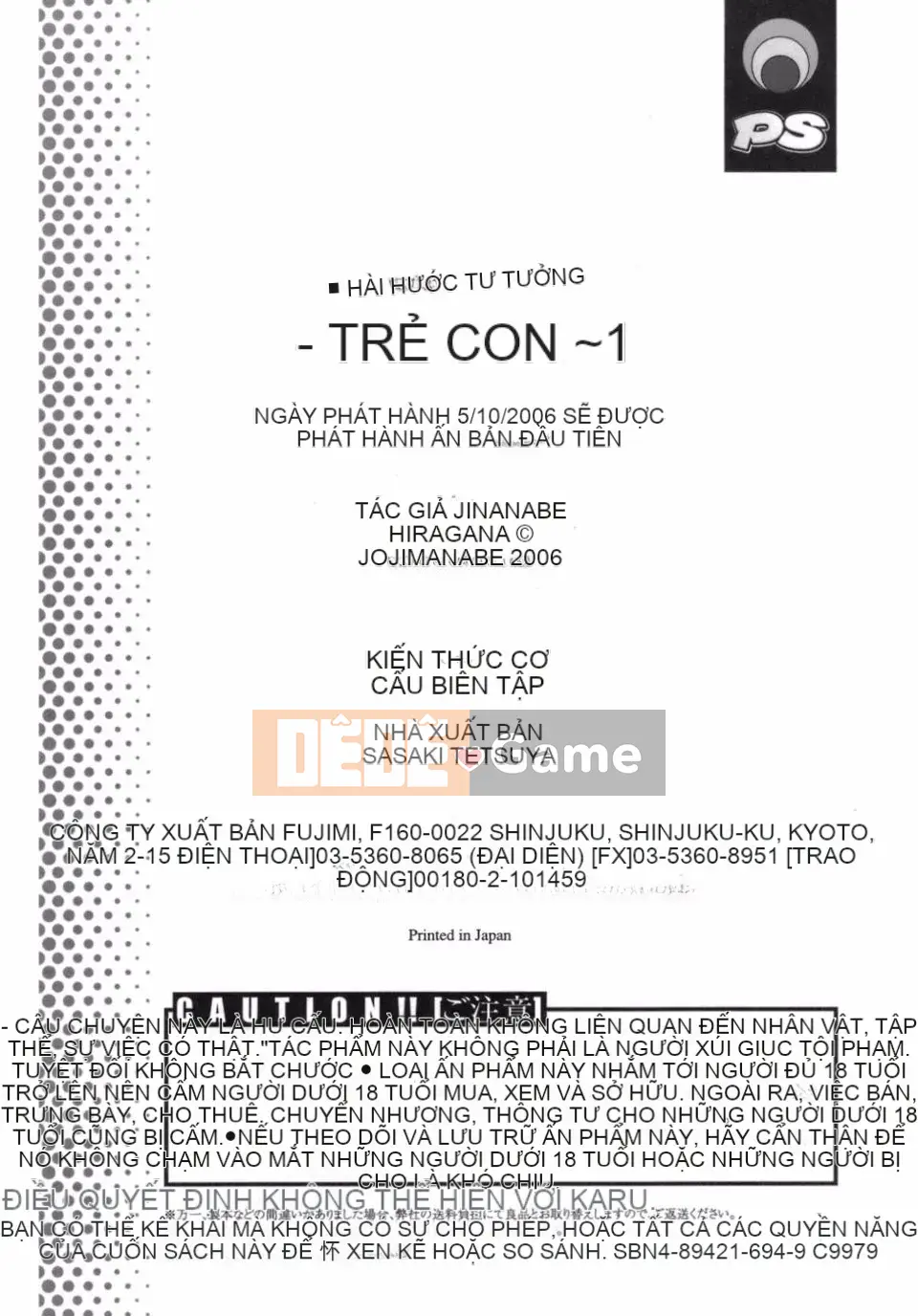 [Joji Manabe] Đuôi Chasa