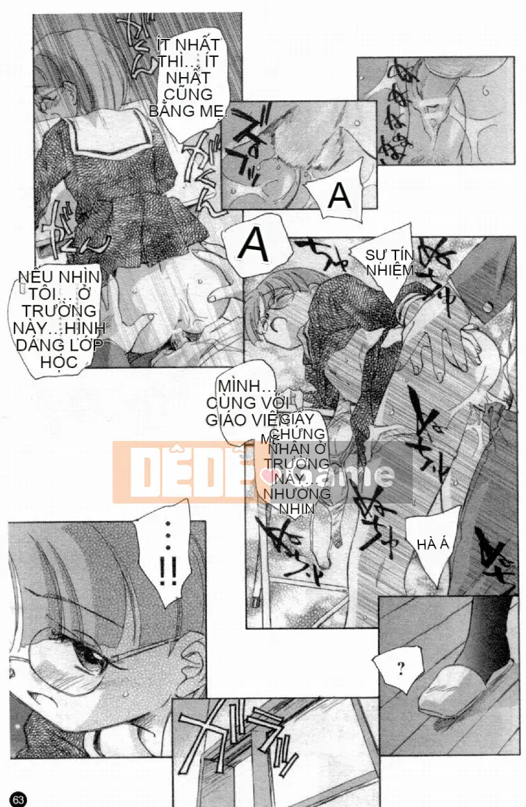 [LINDA] Người phụ nữ đã lập gia đình (bẩn thỉu) Trường cấp hai-Lớp học hiếp dâm mẹ và con gái