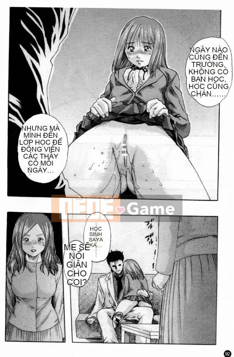 [LINDA] Người phụ nữ đã lập gia đình (bẩn thỉu) Trường cấp hai-Lớp học hiếp dâm mẹ và con gái