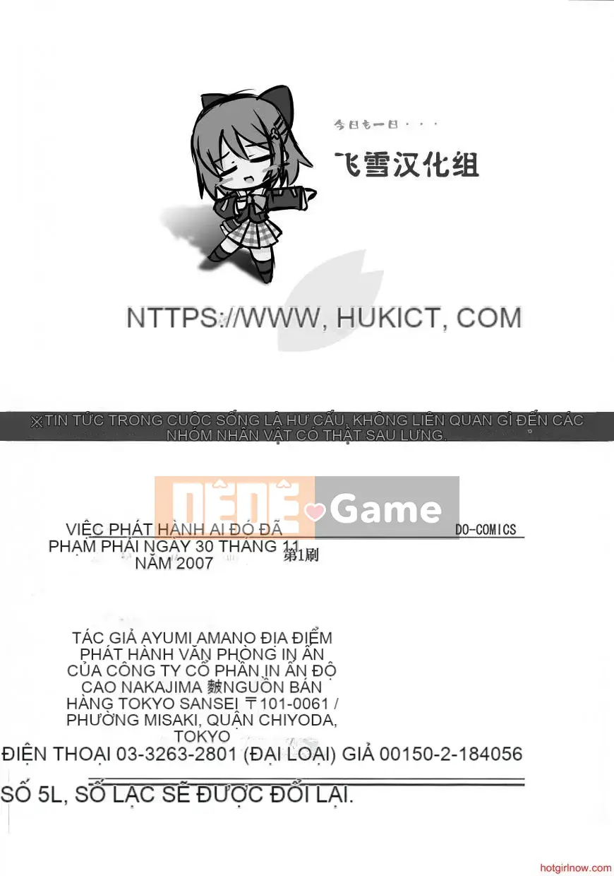 [Hidemi Amano] Ai đó bị hãm hiếp