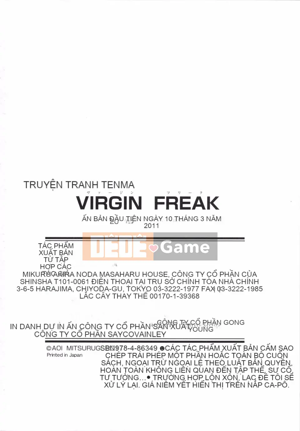 [Mitsurugi Aoi] TINH THẦN KỲ DIỆU