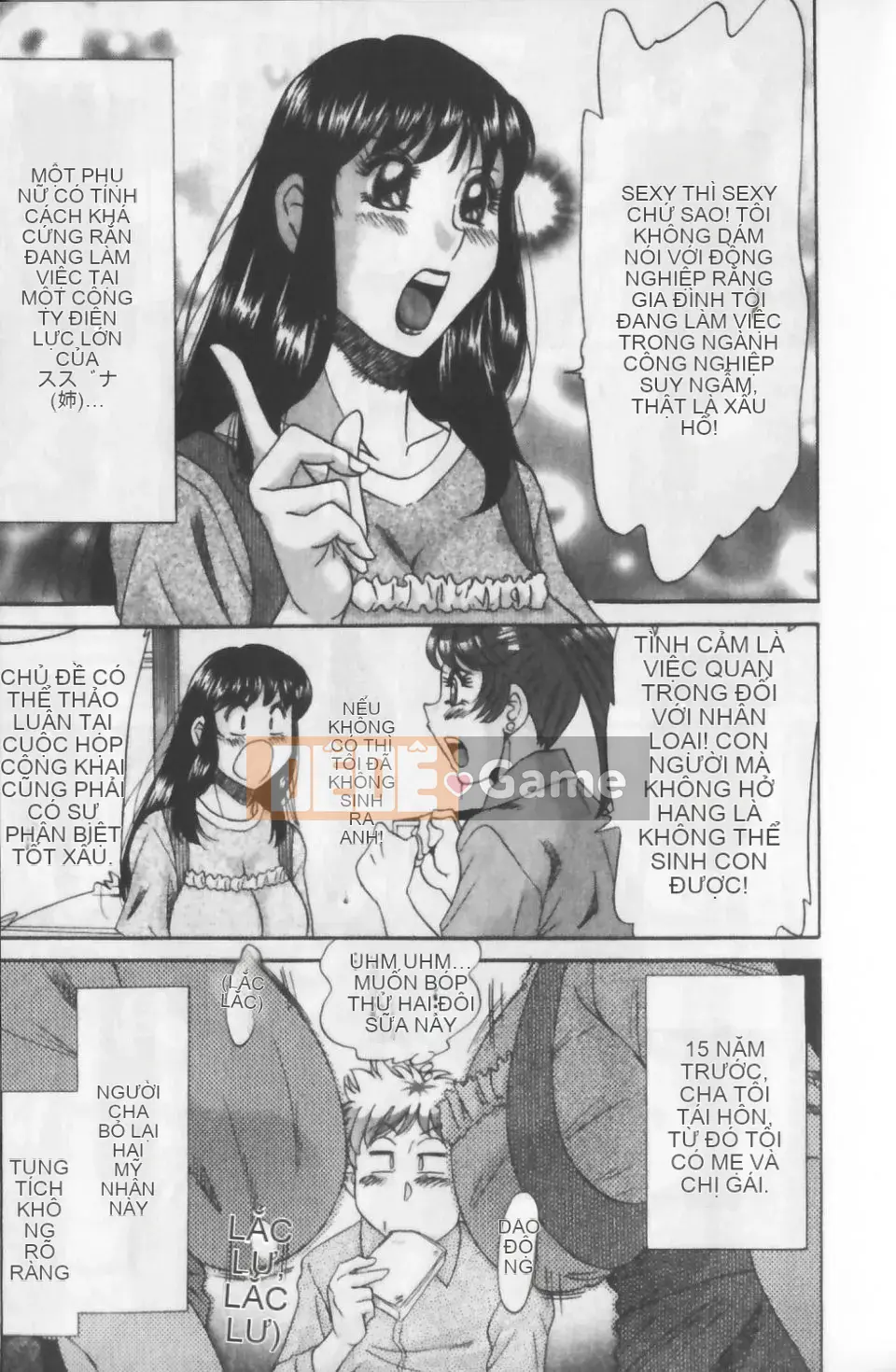 [Champon Miyabi] Haha to Nee to Boku to