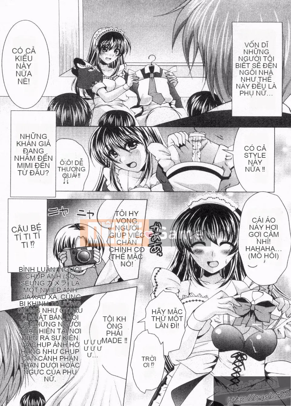 [Rumi Matsunami] Không phải hầu gái!