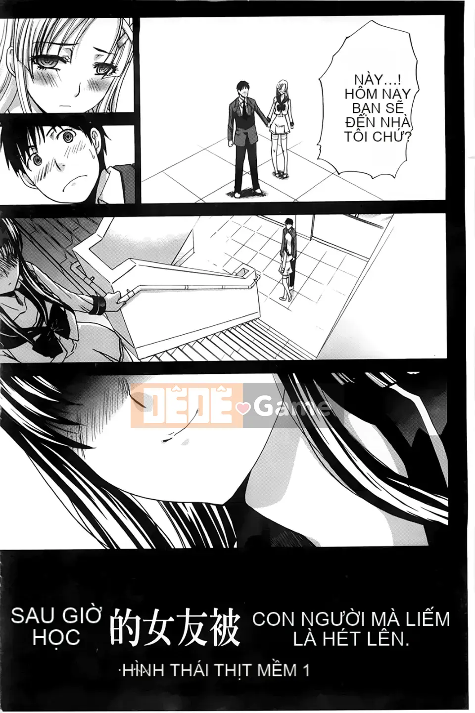 [Hiroshi Itaba] Cô ấy khóc sau khi bị liếm sau giờ học.