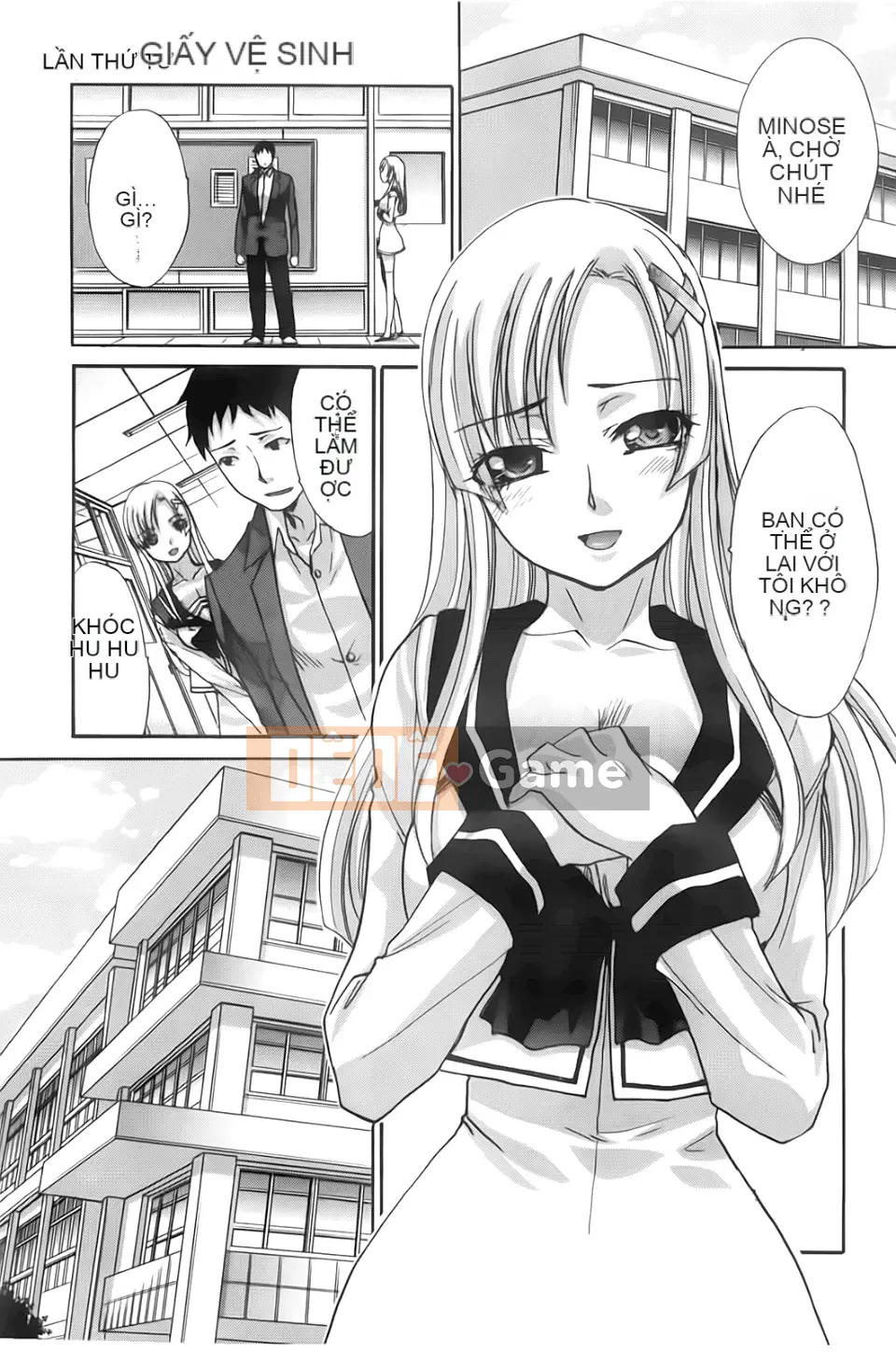 [Hiroshi Itaba] Cô ấy khóc sau khi bị liếm sau giờ học.