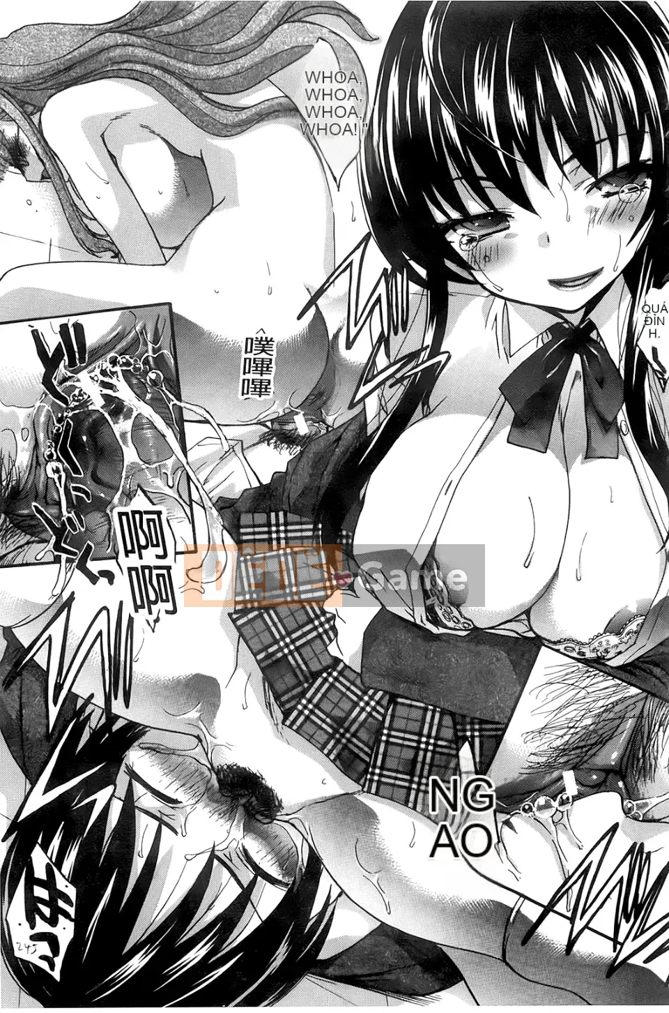 [Hiroshi Itaba] Cô ấy khóc sau khi bị liếm sau giờ học.