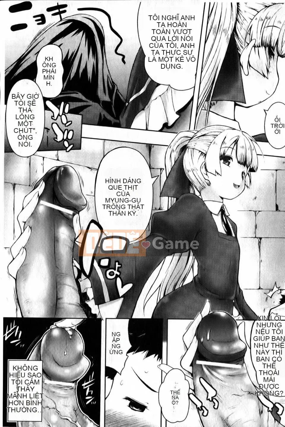 [Kaizuka] Tôi không thể không véo nó nữa