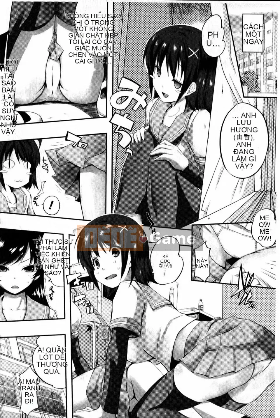 [Kaizuka] Tôi không thể không véo nó nữa