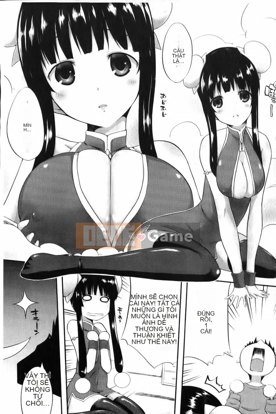 [Kaizuka] Tôi không thể không véo nó nữa