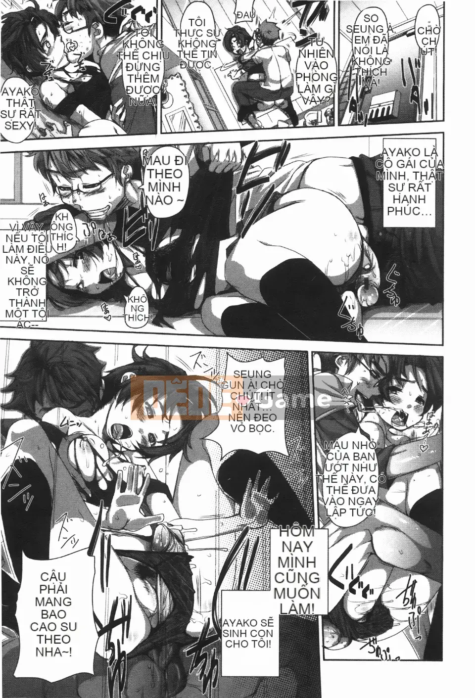 [Harurun] Đụ rồi xuất tinh và đừng rút ra