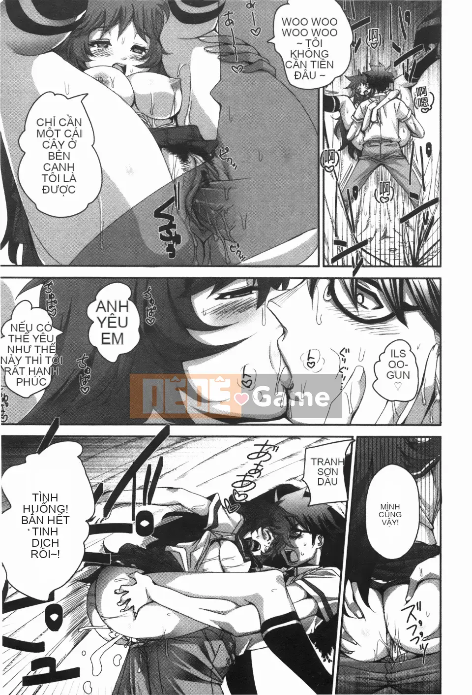 [Harurun] Đụ rồi xuất tinh và đừng rút ra