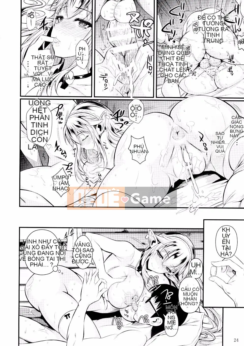 [Shoot the Moon (Fuetakishi)] High Elf x High School