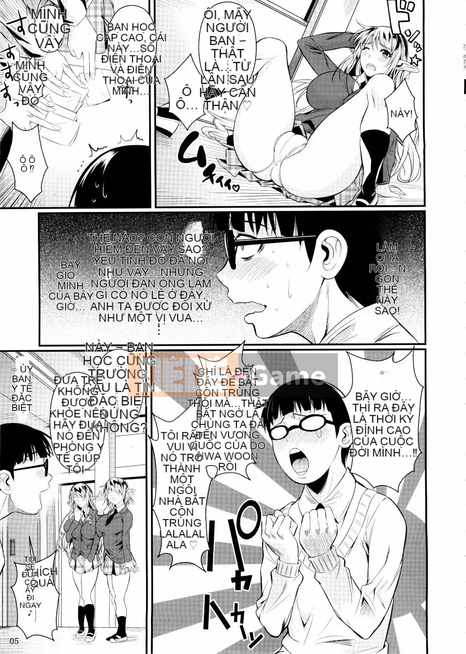 [Shoot the Moon (Fuetakishi)] High Elf x High School