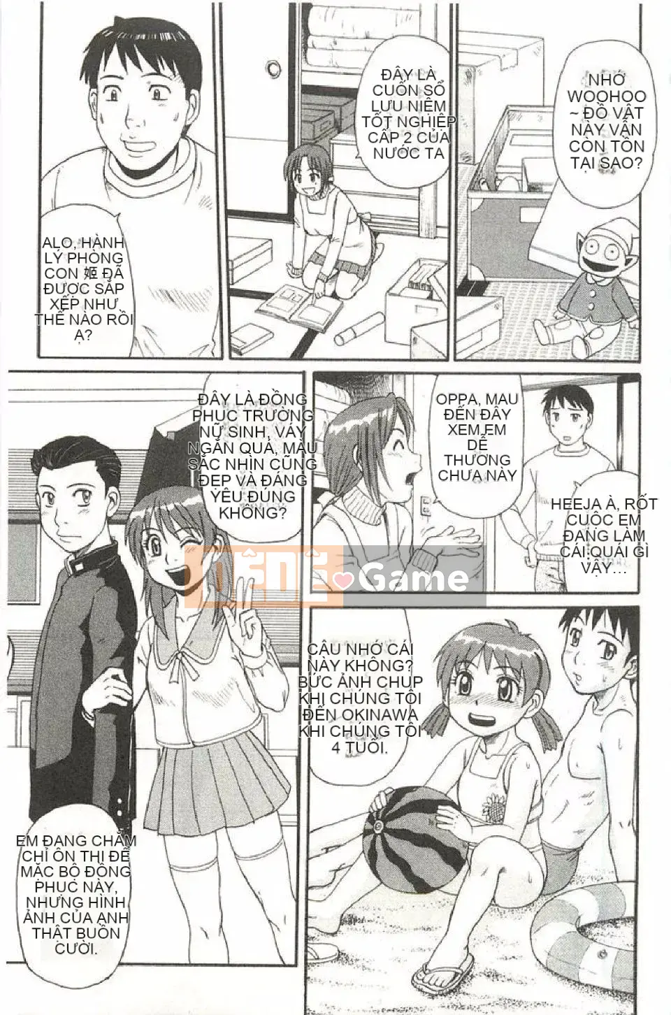 [Morris] Nichijou loạn luân