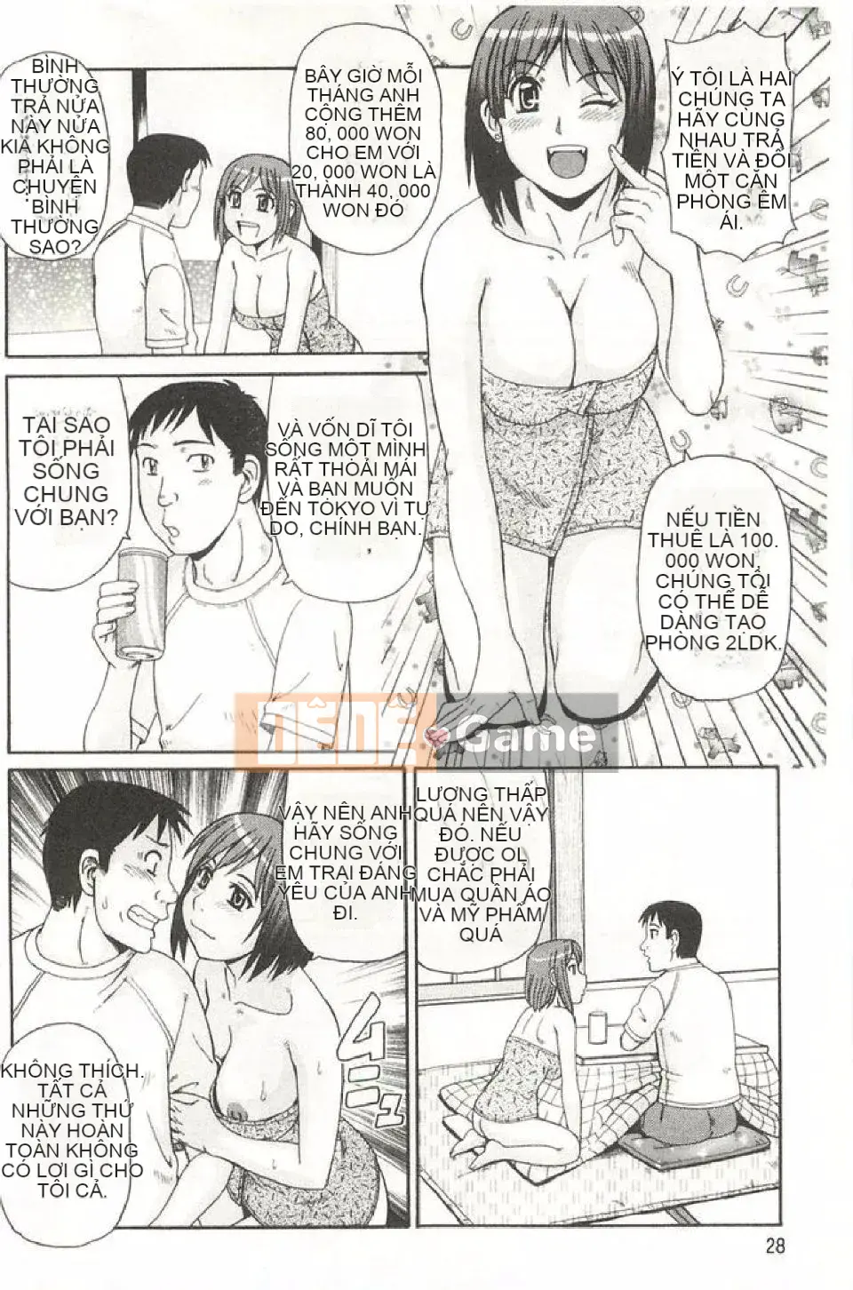 [Morris] Nichijou loạn luân