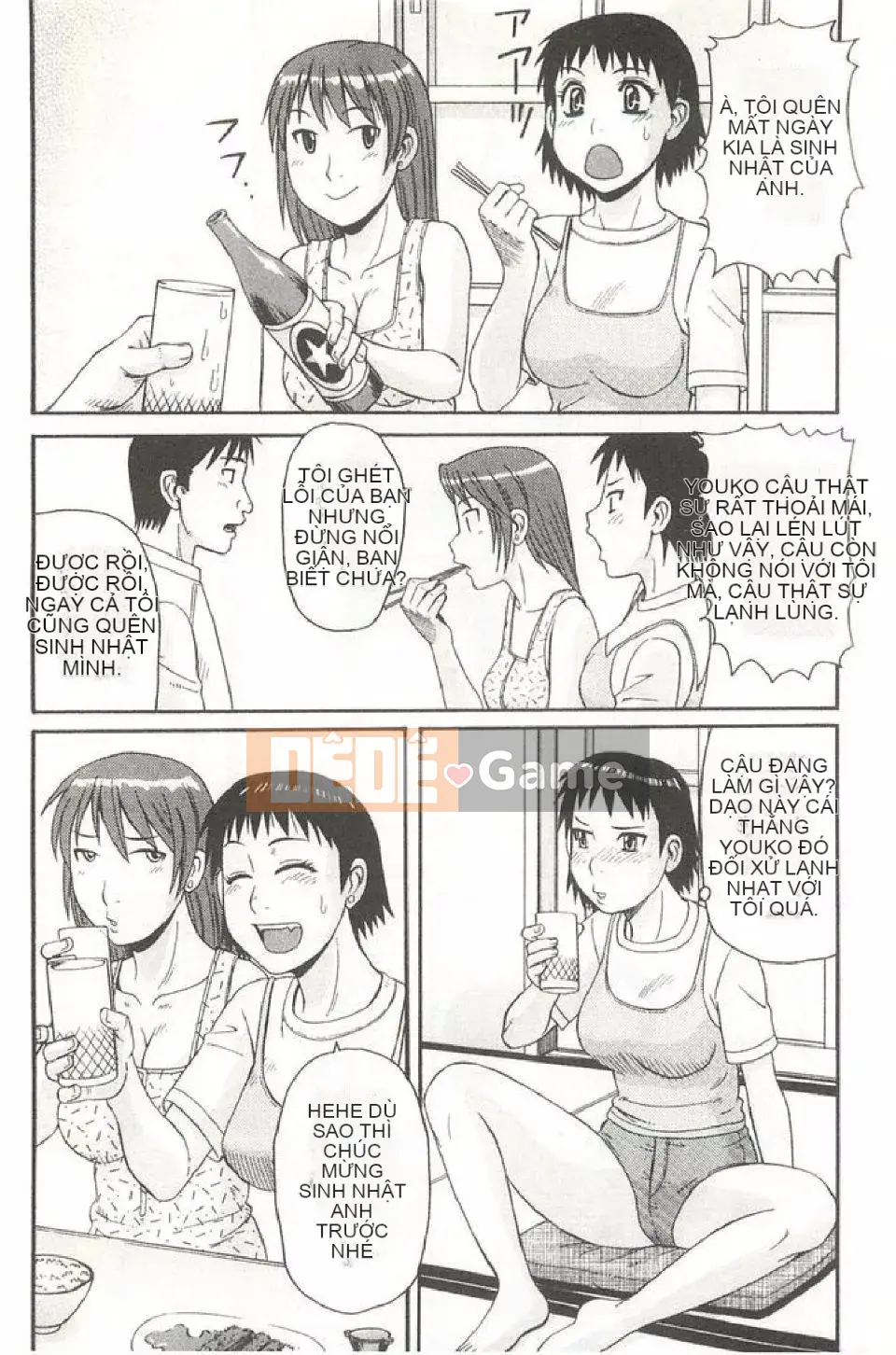 [Morris] Nichijou loạn luân