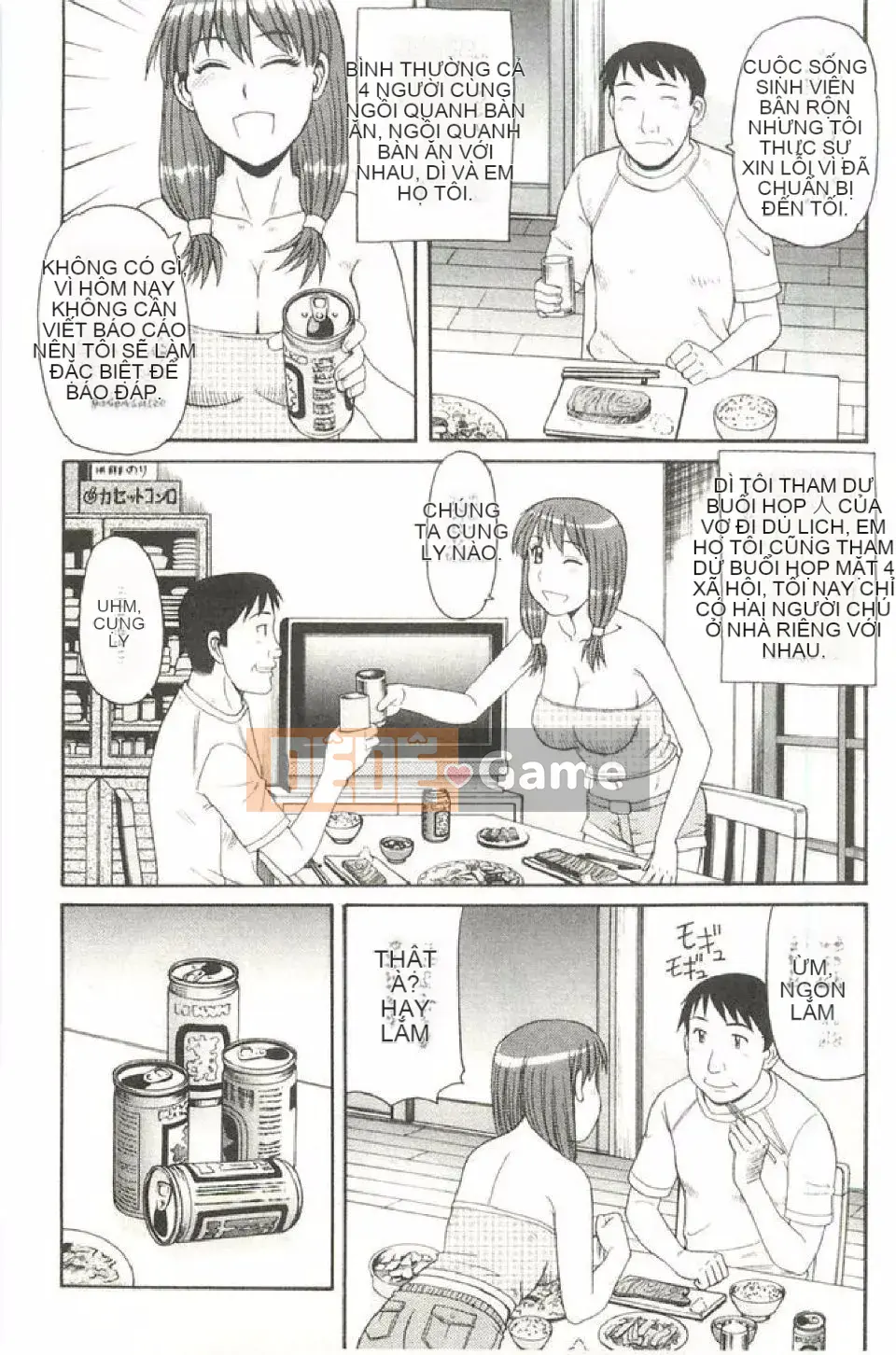 [Morris] Nichijou loạn luân